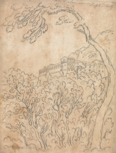 Convent at Vietri by John Robert Cozens